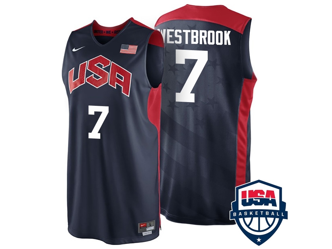 USA London 2012 Olympics USA Team NAvy Blue Jersey