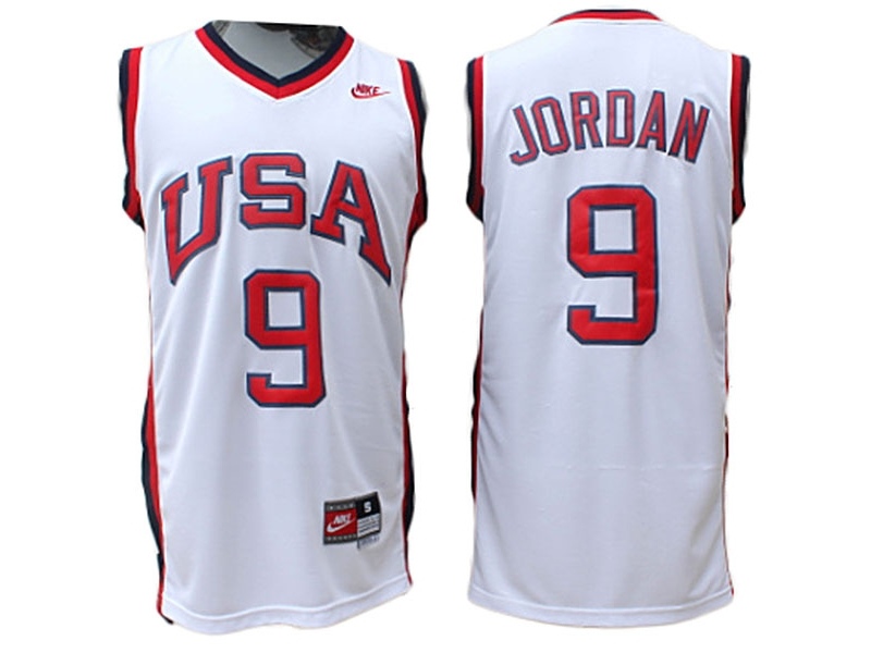 USA 1984 USA Team White Jersey