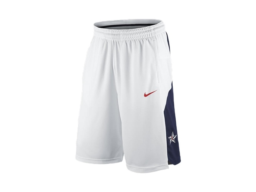 USA 2012 USA Team Swingman White Shorts