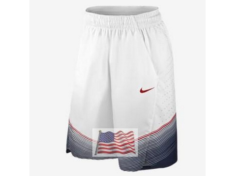 USA 2014 USA Team White Shorts