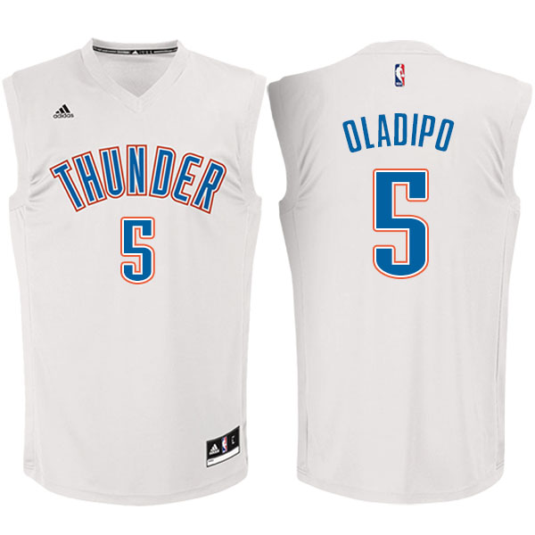 Men's  Victor Oladipo Oklahoma City Thunder Adidas Fashion White Jersey