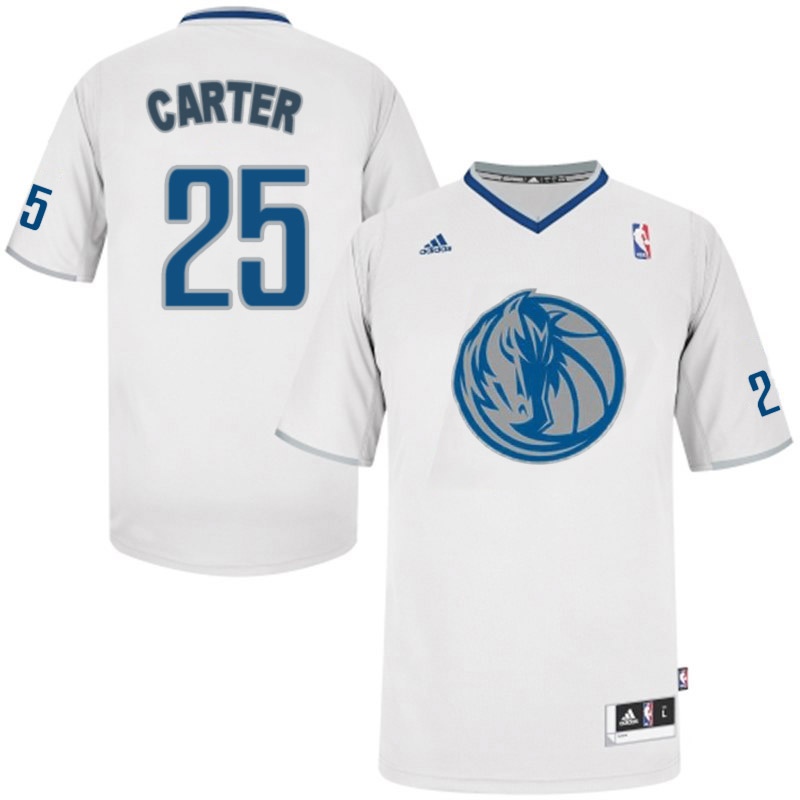 Men's  Mavericks #25 Vince Carter 2013 Christmas Day Jersey