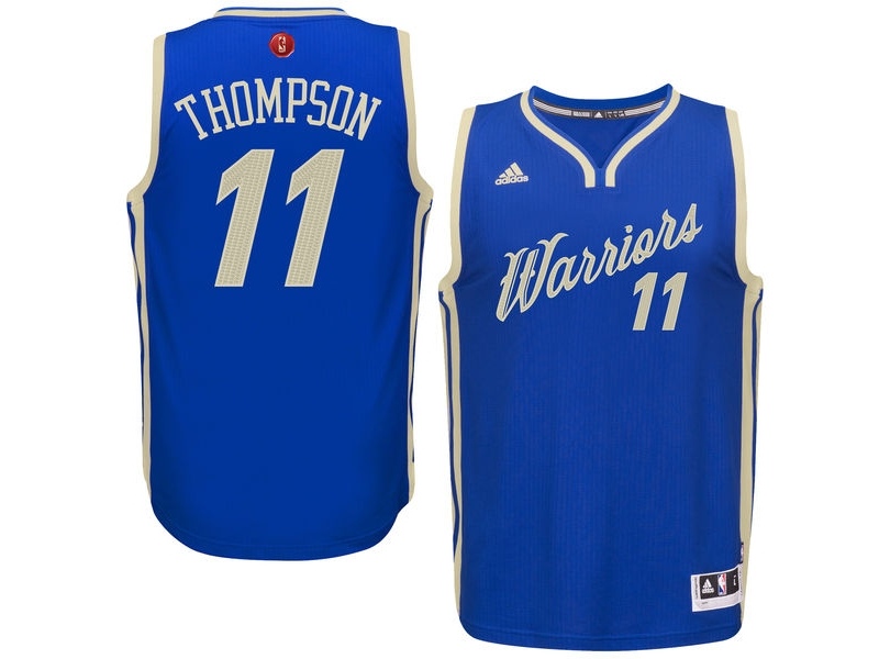 Warriors 2015 Christmas Day Blue Jersey