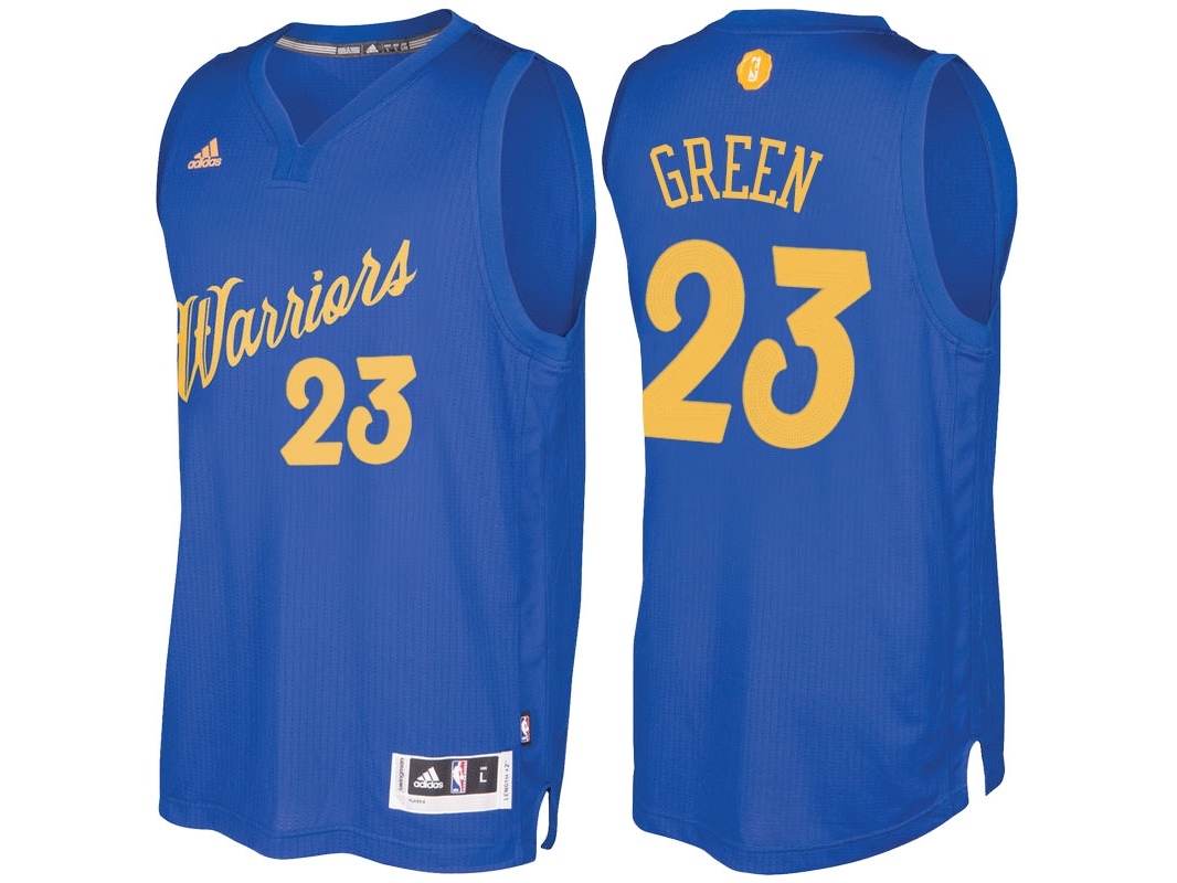 Warriors 2016 Christmas Day Swingman Royal Jersey