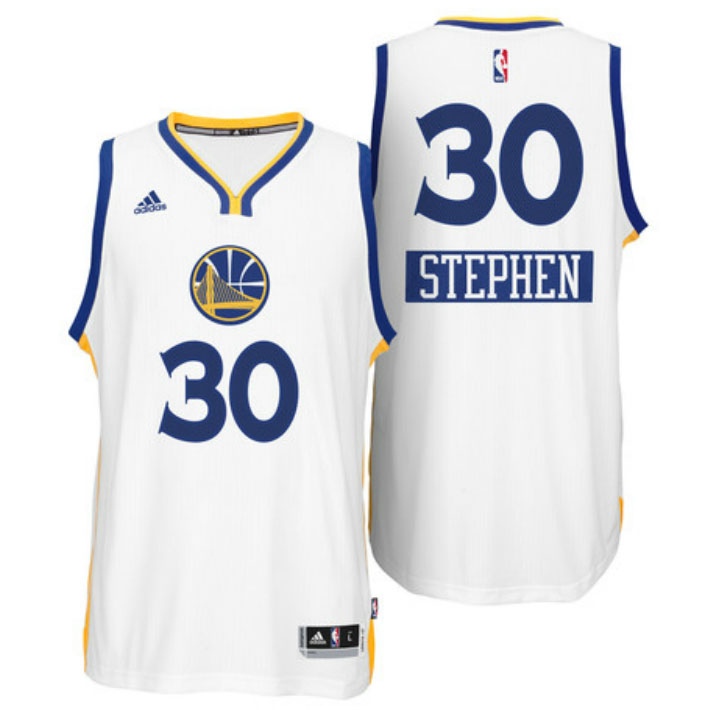 Men's  Warriors #30 Stephen Curry 2014 Christmas Jersey