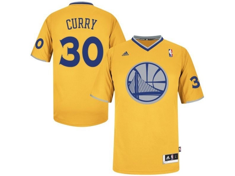 Warriors 2013 Christmas Day Swingman Gold Jersey