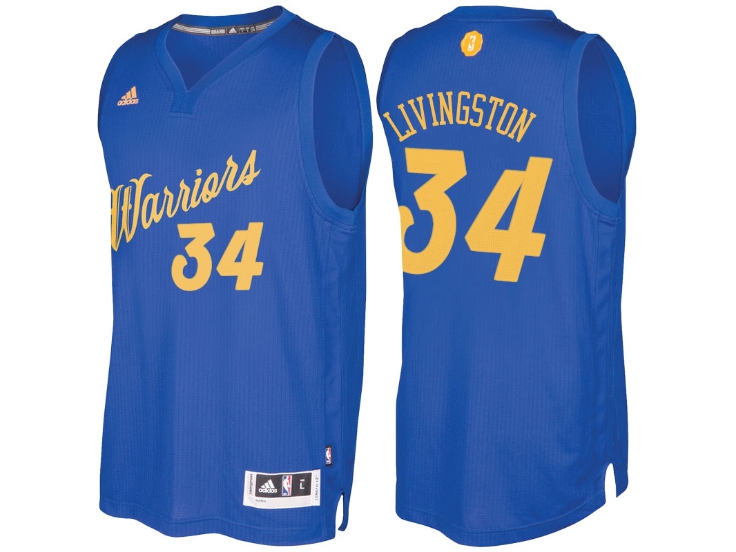 Warriors 2016 Christmas Day Swingman Royal Jersey