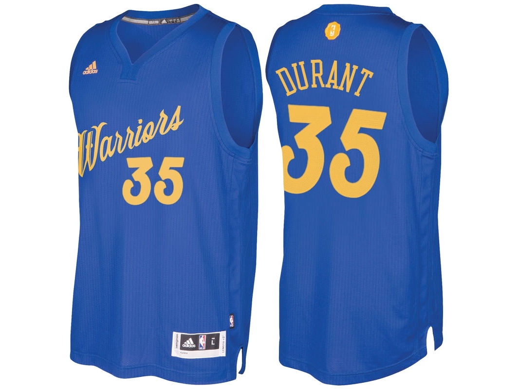 Warriors 2016 Christmas Day Swingman Royal Jersey