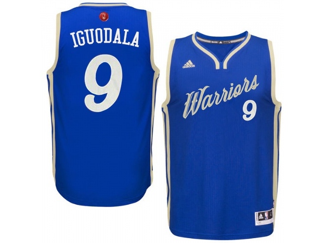 Warriors 2015 Christmas Day Blue Jersey