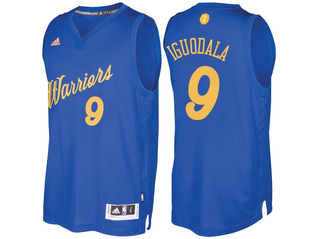 Warriors 2016 Christmas Day Swingman Royal Jersey