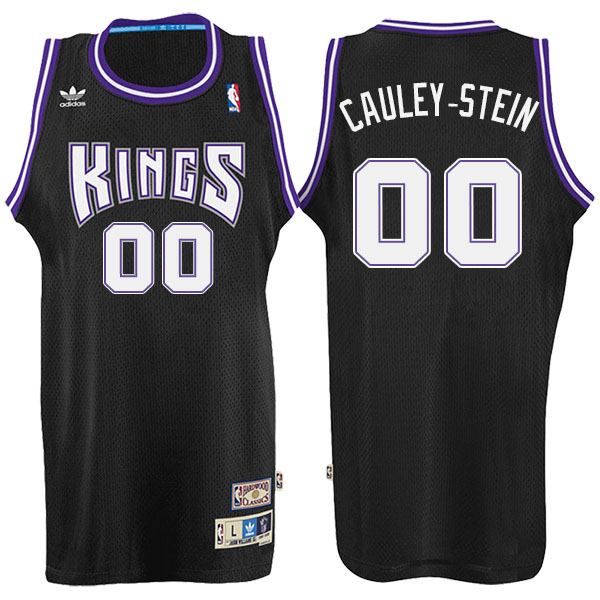 Men's  Willie Cauley-Stein Sacramento Kings Adidas Hardwood Classic Swingman Black Jersey