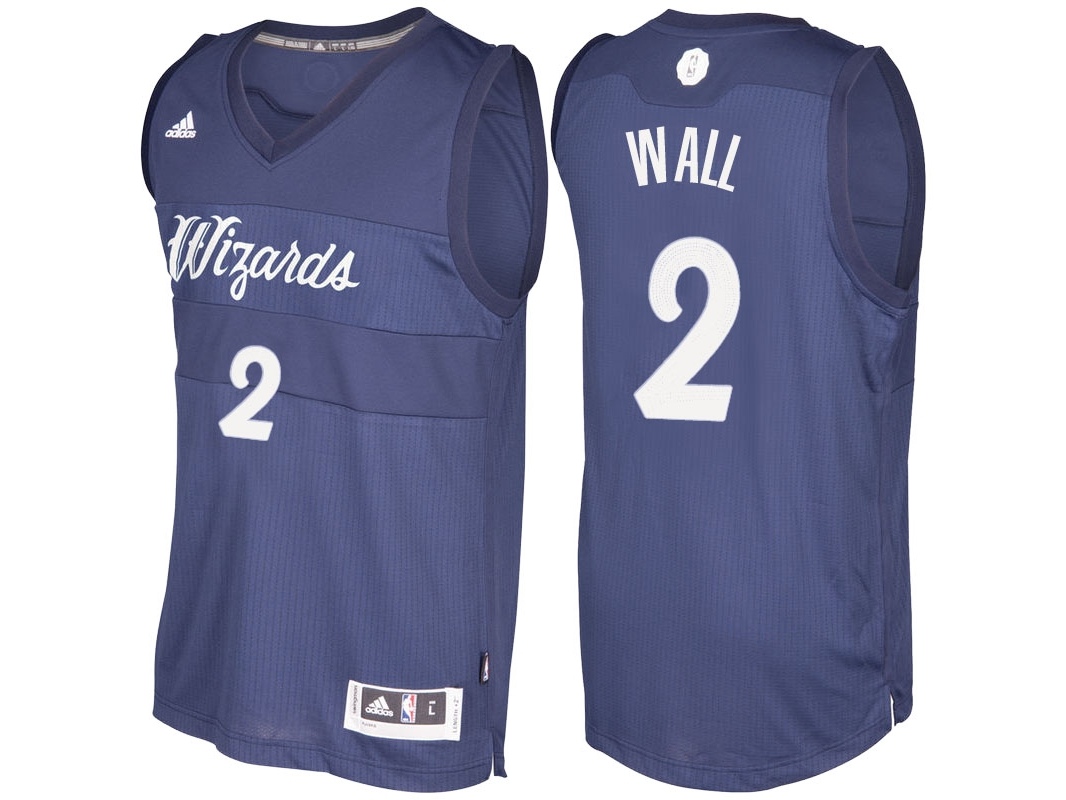 Wizards 2016 Christmas Day Swingman Blue Jersey