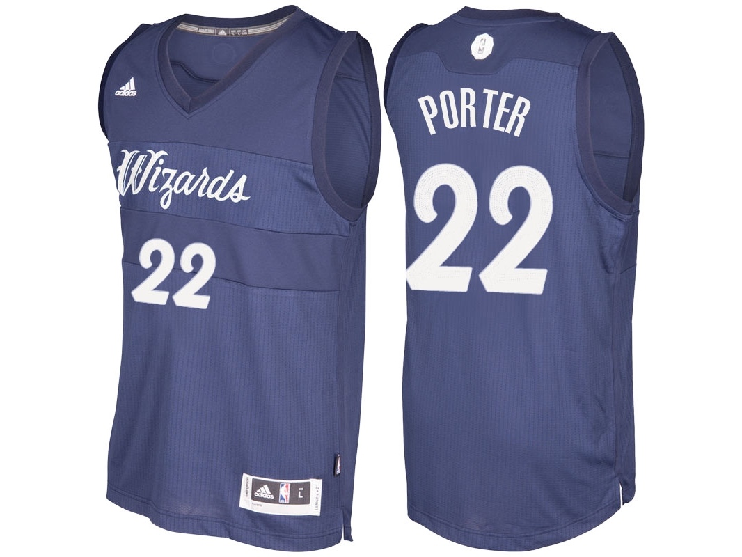 Wizards 2016 Christmas Day Swingman Blue Jersey