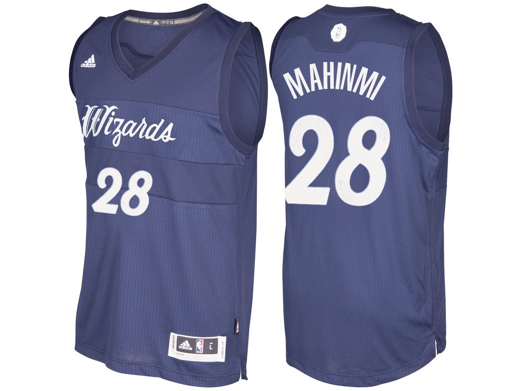 Wizards 2016 Christmas Day Swingman Blue Jersey