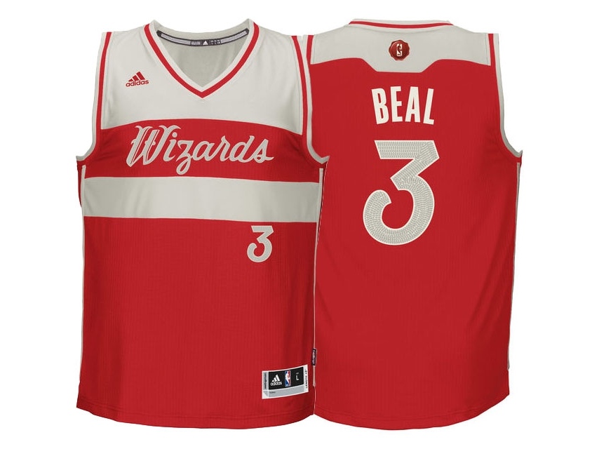 Wizards 2015 Christmas Day Swingman Red Jersey