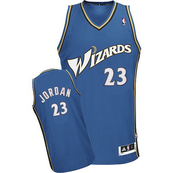 Men's  Michael Jordan Wizards #23 Slate Blue Jersey