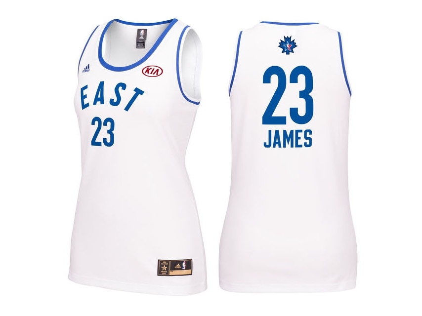 Lebron James 2016 All-Star White Jersey