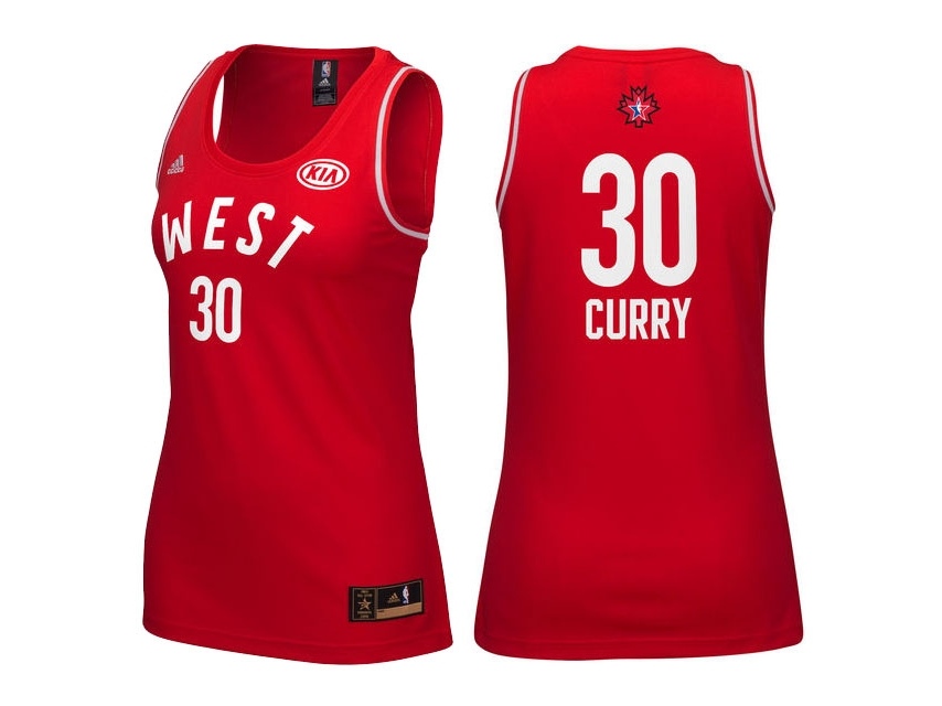 Stephen Curry 2016 All-Star Red Jersey