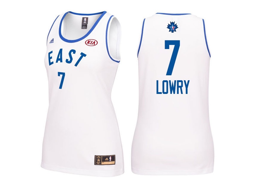 Kyle Lowry 2016 All-Star White Jersey