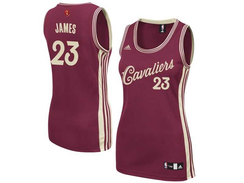 Women's Cavaliers 2015 Christmas Day Swingman Red Jersey