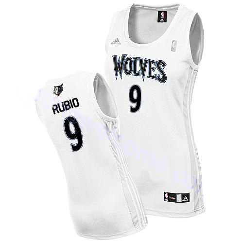 NBA Women's Minnesota Timberwolves Ricky Rubio Home Jersey