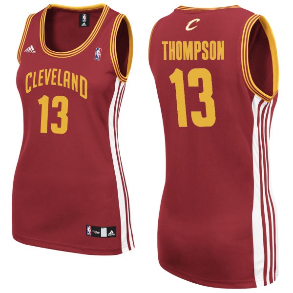 Cavaliers #13 Tristan Thompson Women Jersey Red