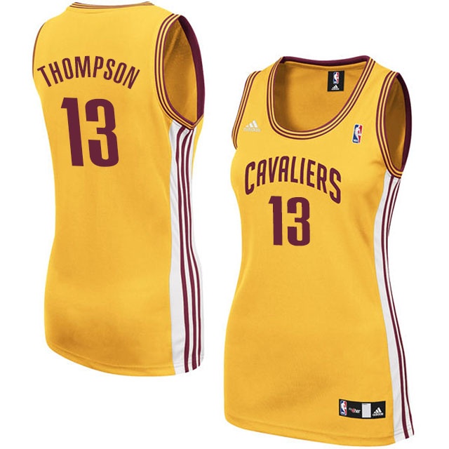 Cavaliers #13 Tristan Thompson Women Jersey Gold