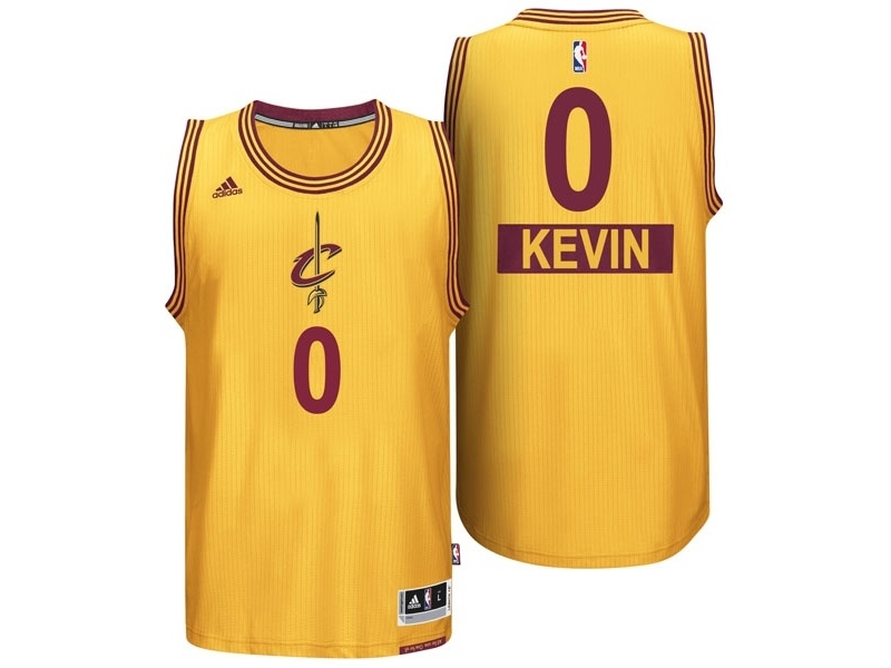 Youth Cavaliers 2014 Christmas Day Swingman Gold Jersey