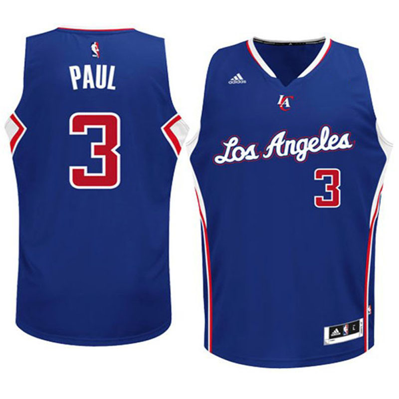 Youth Los Angeles Clippers# 3 Chris Paul Blue Jersey