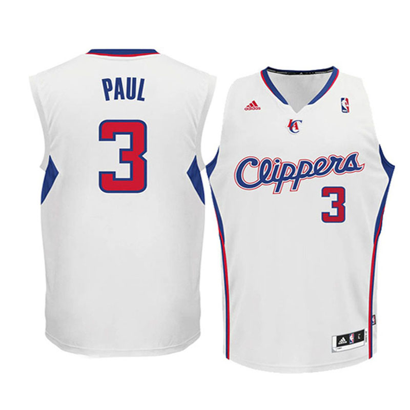 Youth Los Angeles Clippers# 3 Chris Paul White Jersey