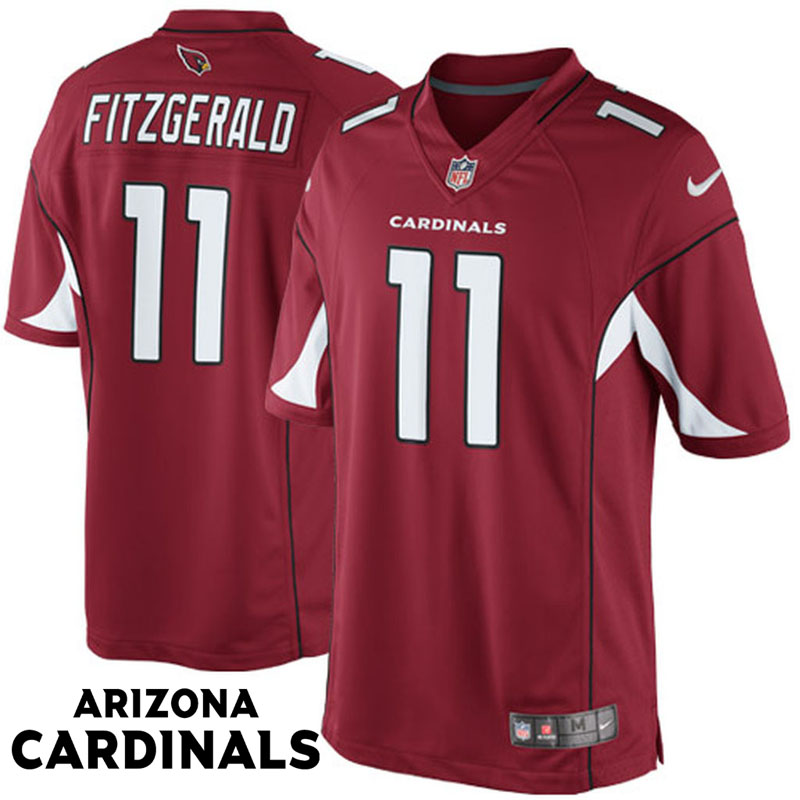 Arizona Cardinals #11 Larry Fitzgerald Cardinal Limited Jersey