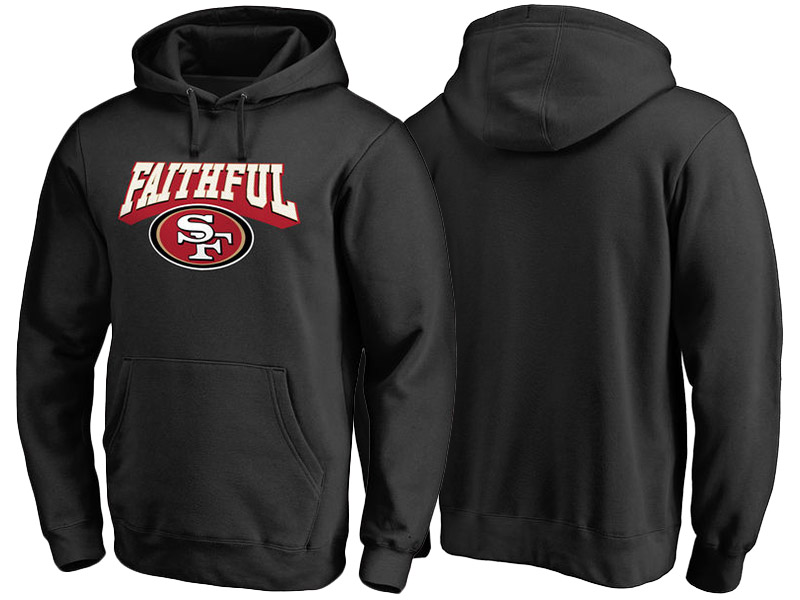 San Francisco 49ers Black Pro Line Hometown Winter Pullover Hoodie