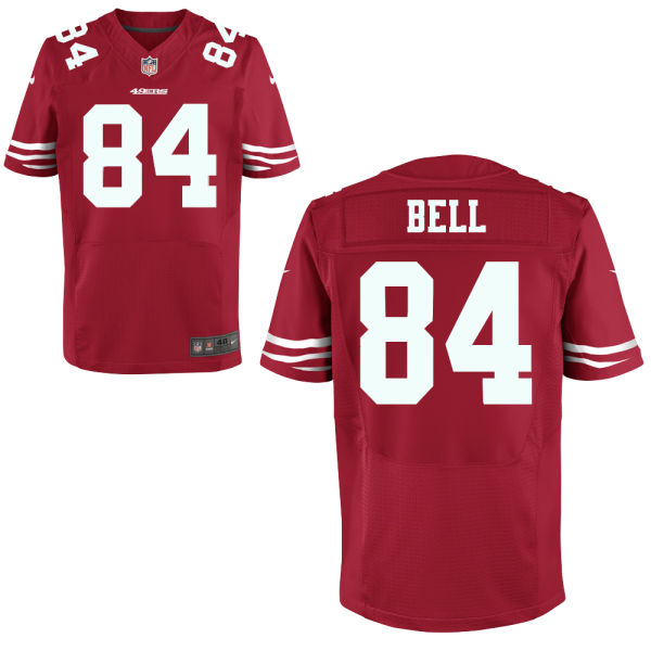 NFL San Francisco 49ers #84 Blake Bell Elite Red Jersey