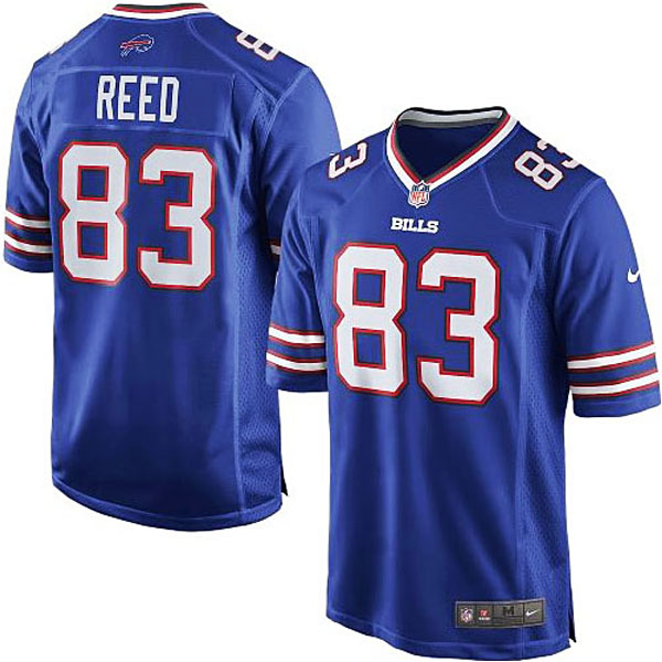 Mens Buffalo Bills #83 Andre Reed Nike Royal Blue Retired Player Game Jersey