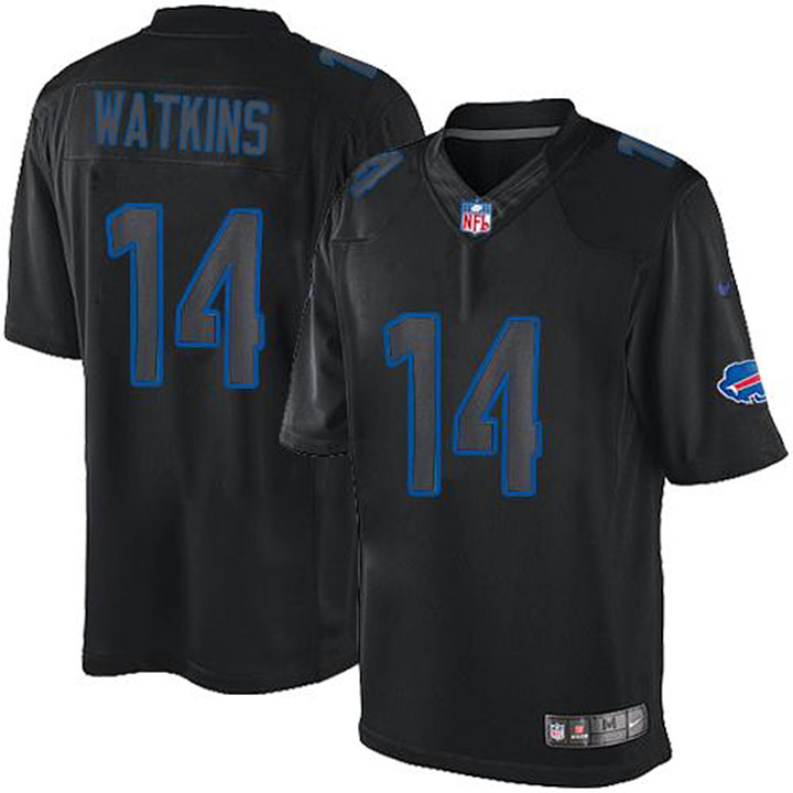 NFL Buffalo Bills #14 Sammy Watkins Impact Limited Black Jersey