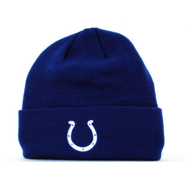 Men's Indianapolis Colts New Era Blue Sport Cuffed Knit Hat