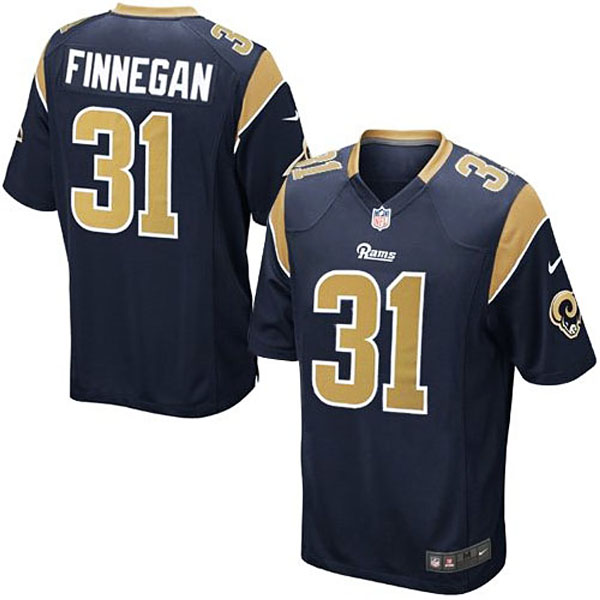 Nike Cortland Finnegan St. Louis Rams Youth Game Jersey - Navy Blue