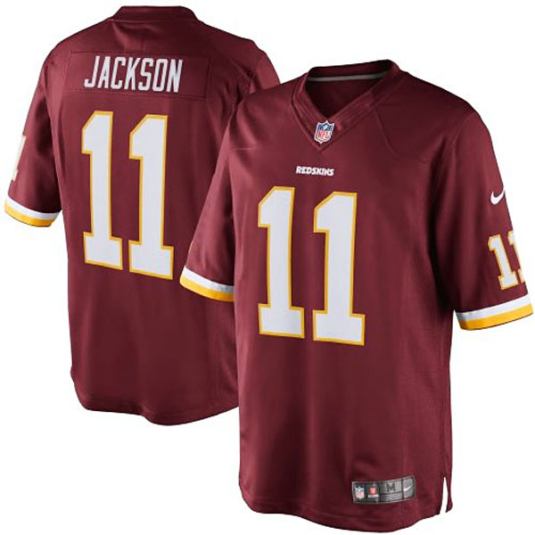 Mens Washington Redskins #11 DeSean Jackson Nike Burgundy Limited Jersey