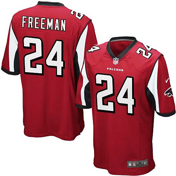 Mens Atlanta Falcons #24 Devonta Freeman Nike Game Jersey