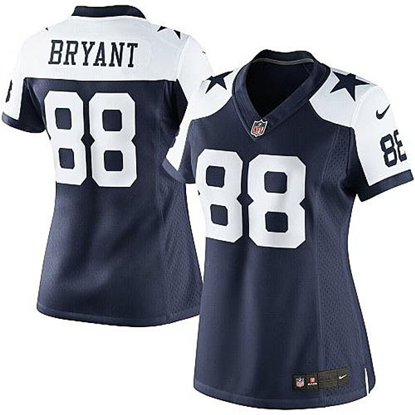 Nike Dez Bryant Dallas Cowboys #88 Women's Limited Jersey - Navy Blue