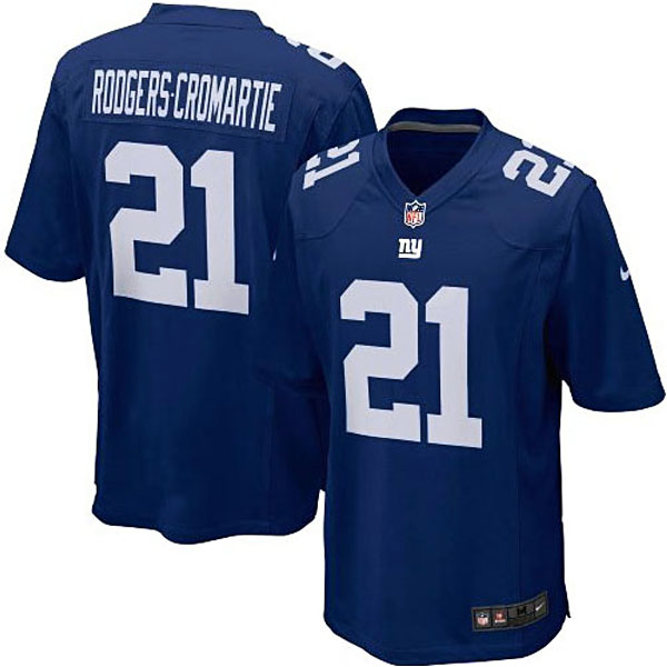 Mens New York Giants #21 Dominique Rodgers-Cromartie Nike Royal Blue Game Jersey