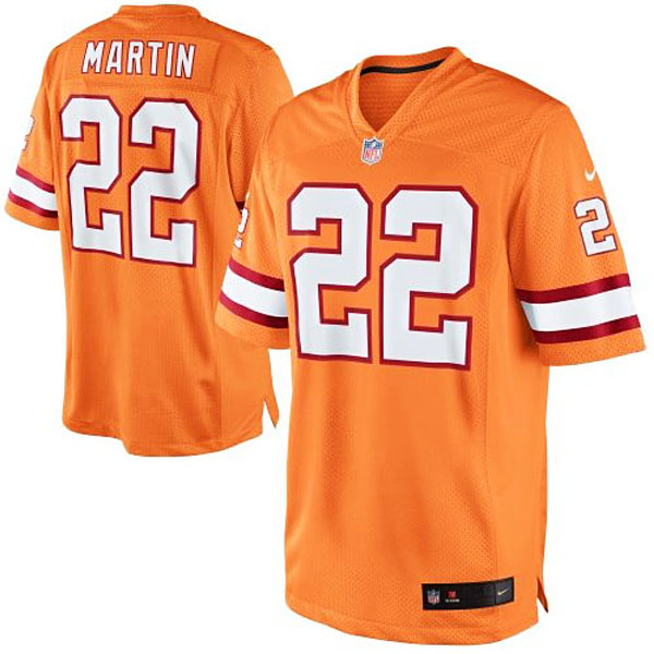 Nike Doug Martin Tampa Bay Buccaneers #22 Limited Jersey - Orange Glaze