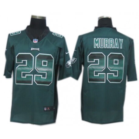 Philadelphia Eagles #29 DeMarco Murray Pro Line Green Fashion Strobe Jersey