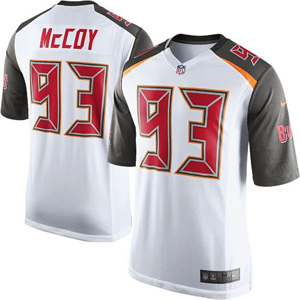 Mens Tampa Bay Buccaneers #93 Gerald McCoy Nike White Game Jersey