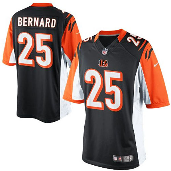 Men's Cincinnati Bengals #25 Giovani Bernard Nike Black Limited Jersey