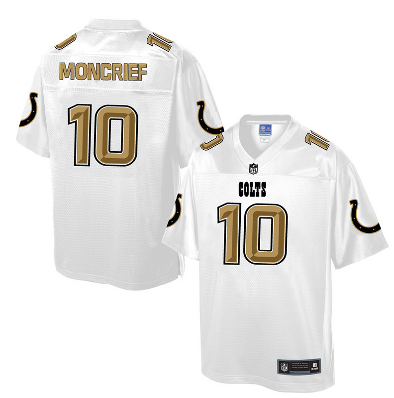 Indianapolis Colts #10 Donte Moncrief White Pro Line Fashion Jersey