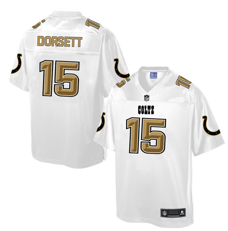 Indianapolis Colts #15 Phillip Dorsett White Pro Line Fashion Jersey