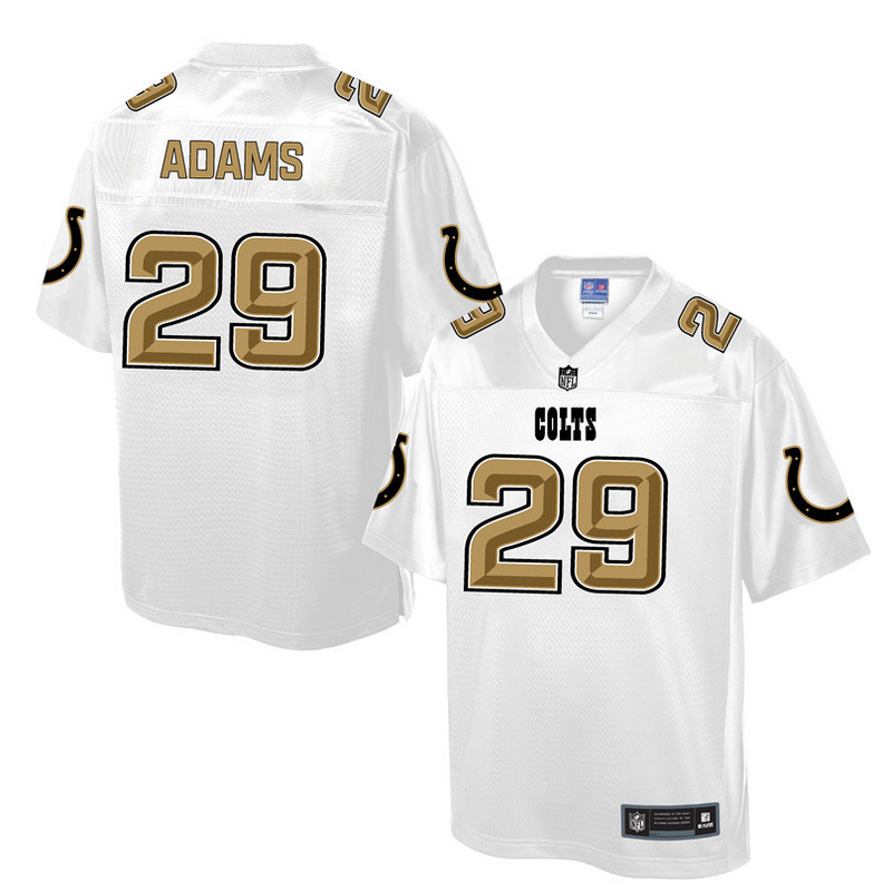 Indianapolis Colts #29 Mike Adams White Pro Line Fashion Jersey