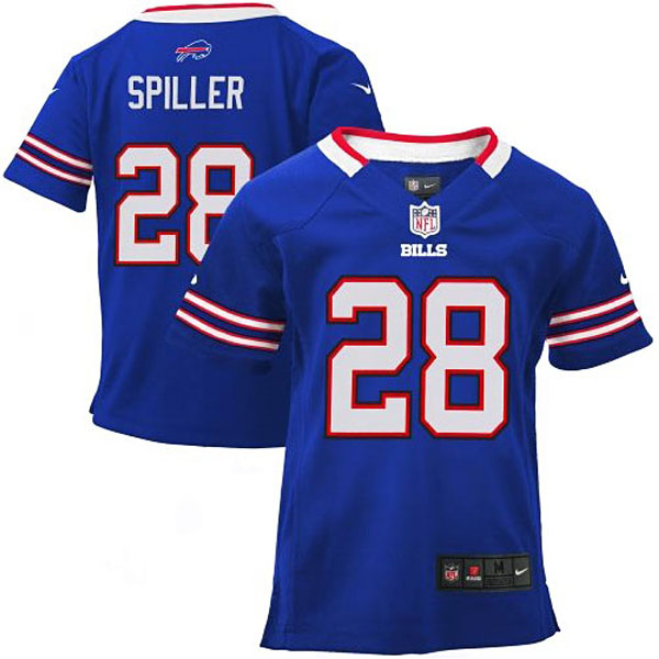 Infant Buffalo Bills #28 CJ Spiller Nike Royal Blue Team Color Game Jersey