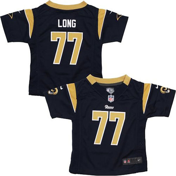 Infant St. Louis Rams Jake Long Nike Navy Blue Team Color Game Jersey